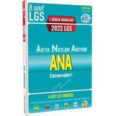 2023 Lgs 1. Dönem Ana Denemeleri
indirim