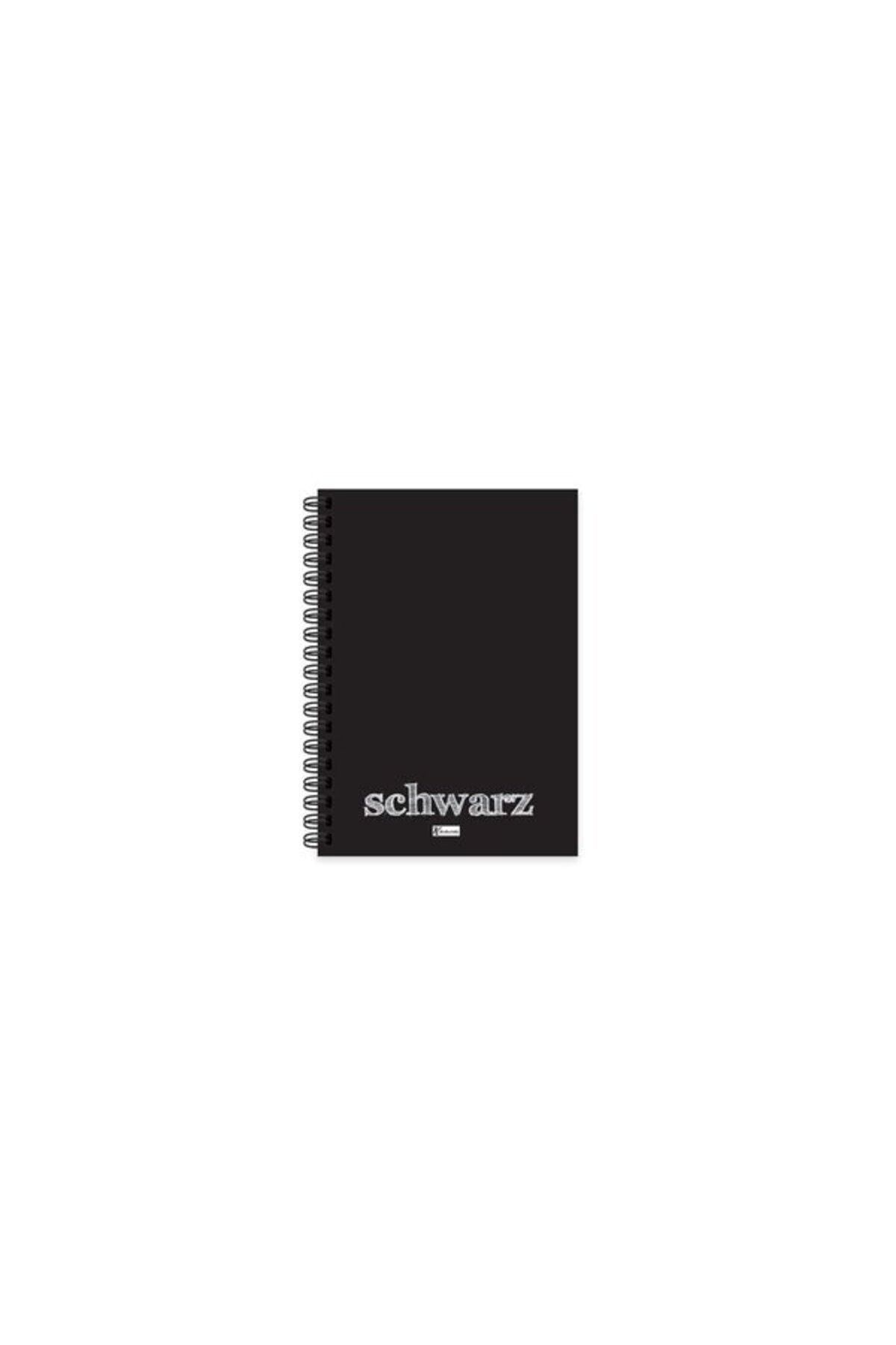 Keskin Color Defter A6 40 Yp.PP Kap.Spr.Schwarz 350560-99