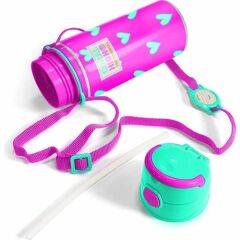 Coral Hıgh Pipetli Alüminyum Matara (600ml)