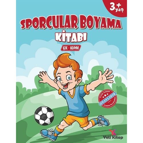 Yeti - Sporcular Boyama Kitabı