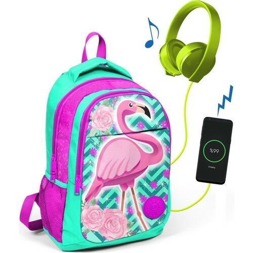 Coral Hıgh Sırt Çanta(usb+aux Soketli)