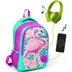 Coral Hıgh Sırt Çanta(usb+aux Soketli)