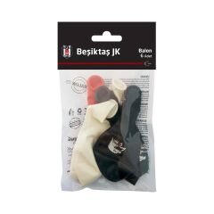 Beşiktaş Temalı Doğum Günü Balonu 12 Inch 6 Adet
