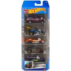 Hot Wheels Beşli Araba Seti Hw Exposed Engınes HFV90