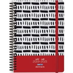 Gıpta 460-Shk 17 x 24 Sp. Sert Kapak Haftalık Akademik Ajanda