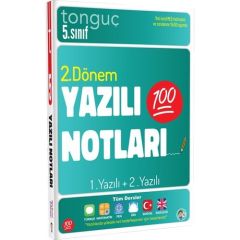 TONGUÇ 5. SINIF YAZILI NOTLARI 2. DÖNEM 1.YAZILI + 2. YAZILI