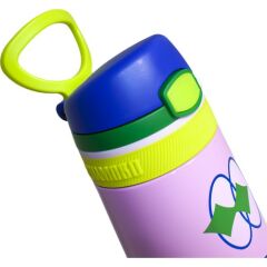 Shamobo 350 Ml Pipetli Çelik Matara Pembe