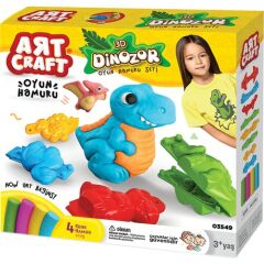 Art Craft 3 D Dinozor Hamur Seta
