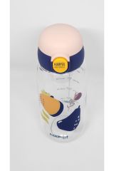 Pipetli Kilitli Trıtan Matara 600ml Mavi-Kutuda