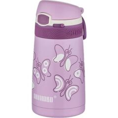 Shamobo 350 Ml Pipetli Çelik Matara Mor