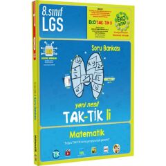 Tonguç Akademi 8. Sınıf Matematik Eko Taktikli Soru Bankası