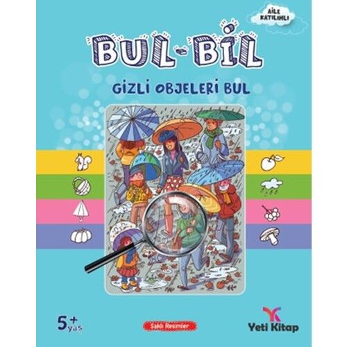 Yeti - Bul Bil Serisi Gizli Objeleri Bul 2-4 Yaş