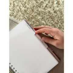 7856 Vj Gsp Ayraçlı Planlayıcı Defter ,Lastikli .17x23 .100 Gr.Haftalık 112 Sayfa+todo-30 Sayfa+noktalı-50 Sayfa