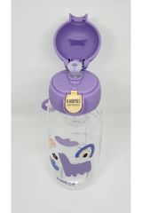 Gıpta Pipetli Kilitli Trıtan Matara 600ml Lila-Kutuda