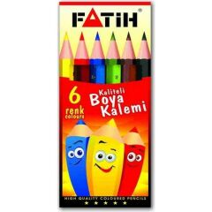 Fatih Kuru Boya Yarım Boy 6 Renk 33006