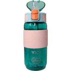 TKK 500 ml Yeşil Sİlikon Pipetli Tritan Suluk Matara