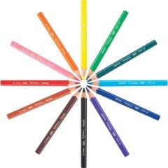 Bic Kids Evolutıon Üçgen Boya Kalemi 12 Li