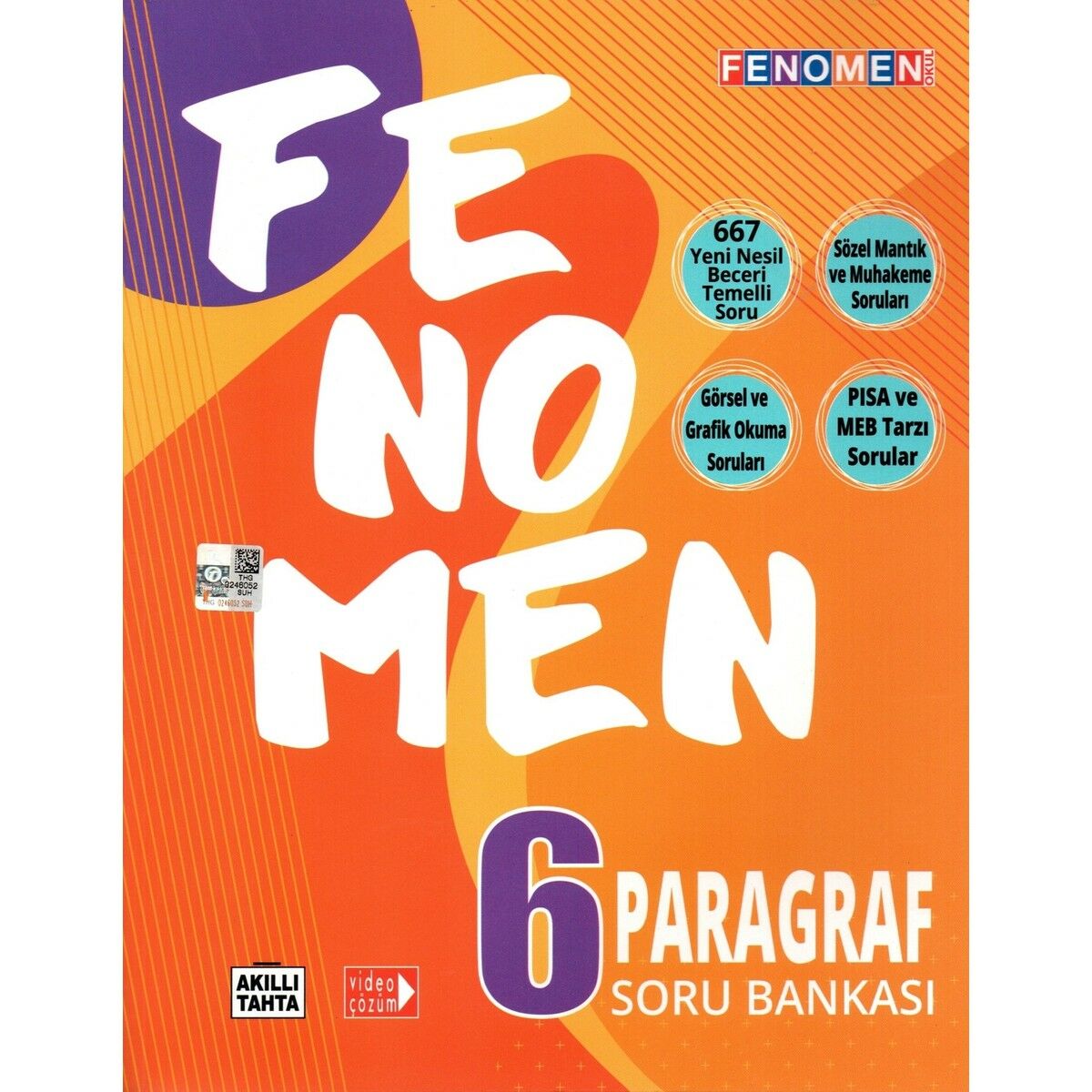Fenomen Kitap 6. Sınıf Paragraf Fenomen Soru Bankası