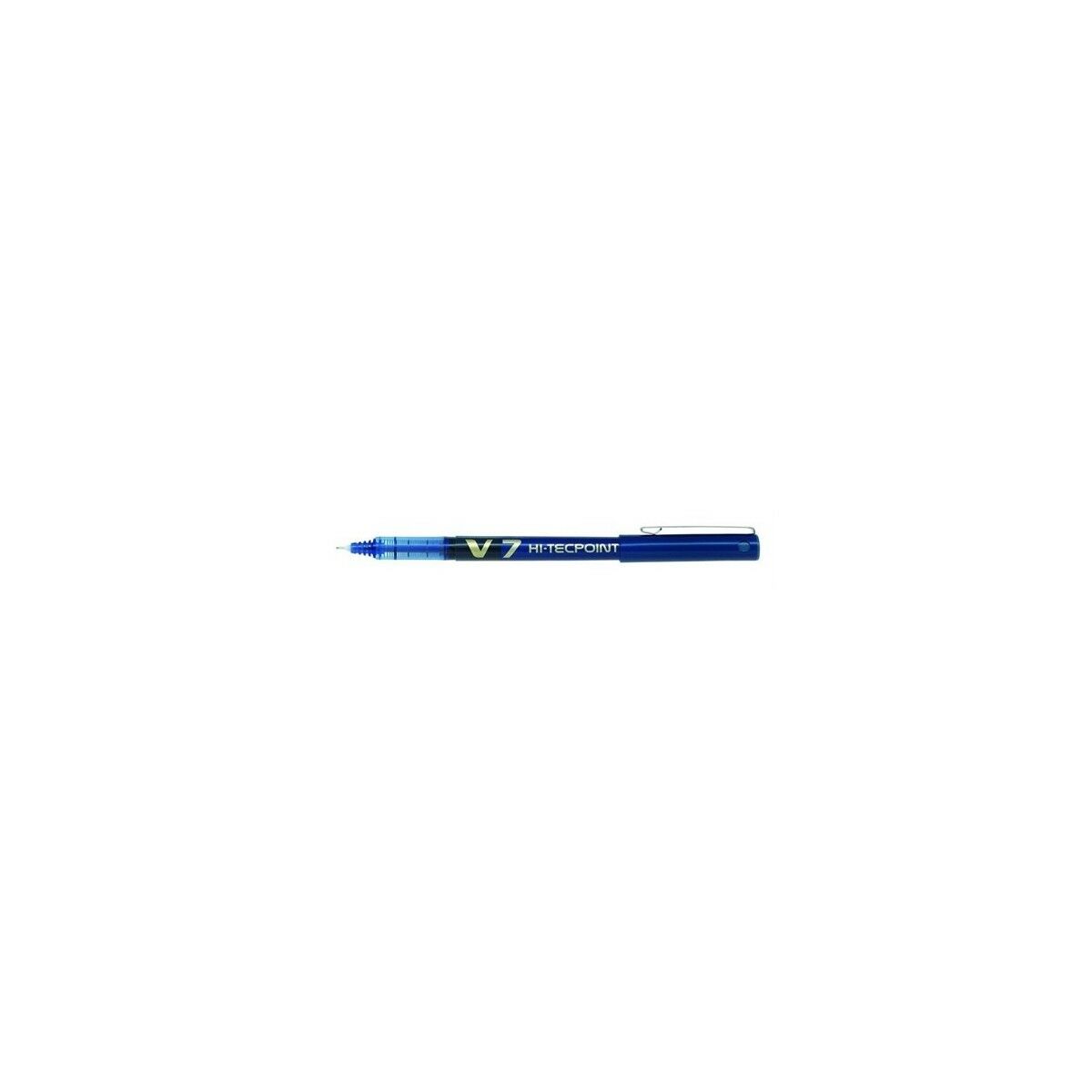 V7 Hi-tecpoint Rollerball Pen, 0.7 Mm Tip - Mavi