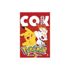 Pokemon  Çok  Boya  Çıkartmalı  Dev  Boyama  K