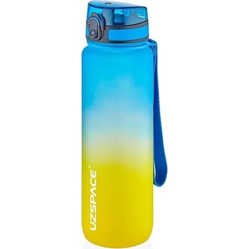 Uzspace 1000 Ml Trıtan Matara Blue Yellov