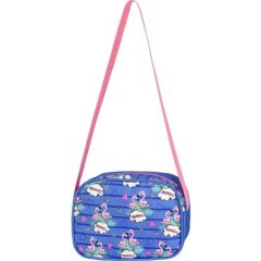 Oval İlkokul Çantası (mavi Flamingo)