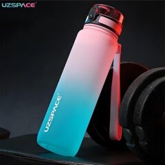 Uzspace 1000 Ml Trıtan Matara Pınk Cyan