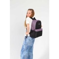 Kaukko Basıc Colors Sırt Çantası (pembe Check)krn-K1631