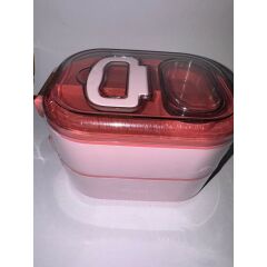 Vagon Çelik Lunch Box 1000 Ml XC-7081 Pembe