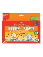 Faber Castell Jumbo Üçgen Ekolojik Boya 24 Lü