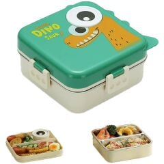 Vagonlife Lunch Box 1120 ml (Sızdırmaz,karışmaz Üç Bölmeli) Sos Kaseli Yeni Nesil Sefer TASI-FFLBOX10082