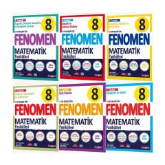 Fenomen Yayınları Fenomen 8.sınıf Matematik 1. 2. 3. 4. 5. ve 6.fasikül Konu Özetli Soru Bankası