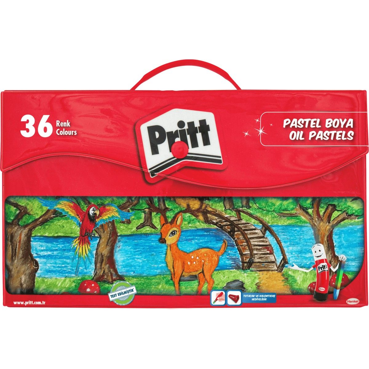 Prit 36 Lı Çantalı Pastel