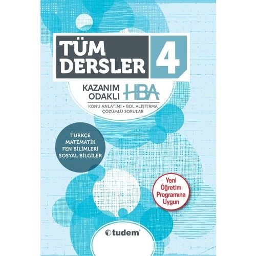 Tudem 4, Sınıf Tüm Dersler Hba