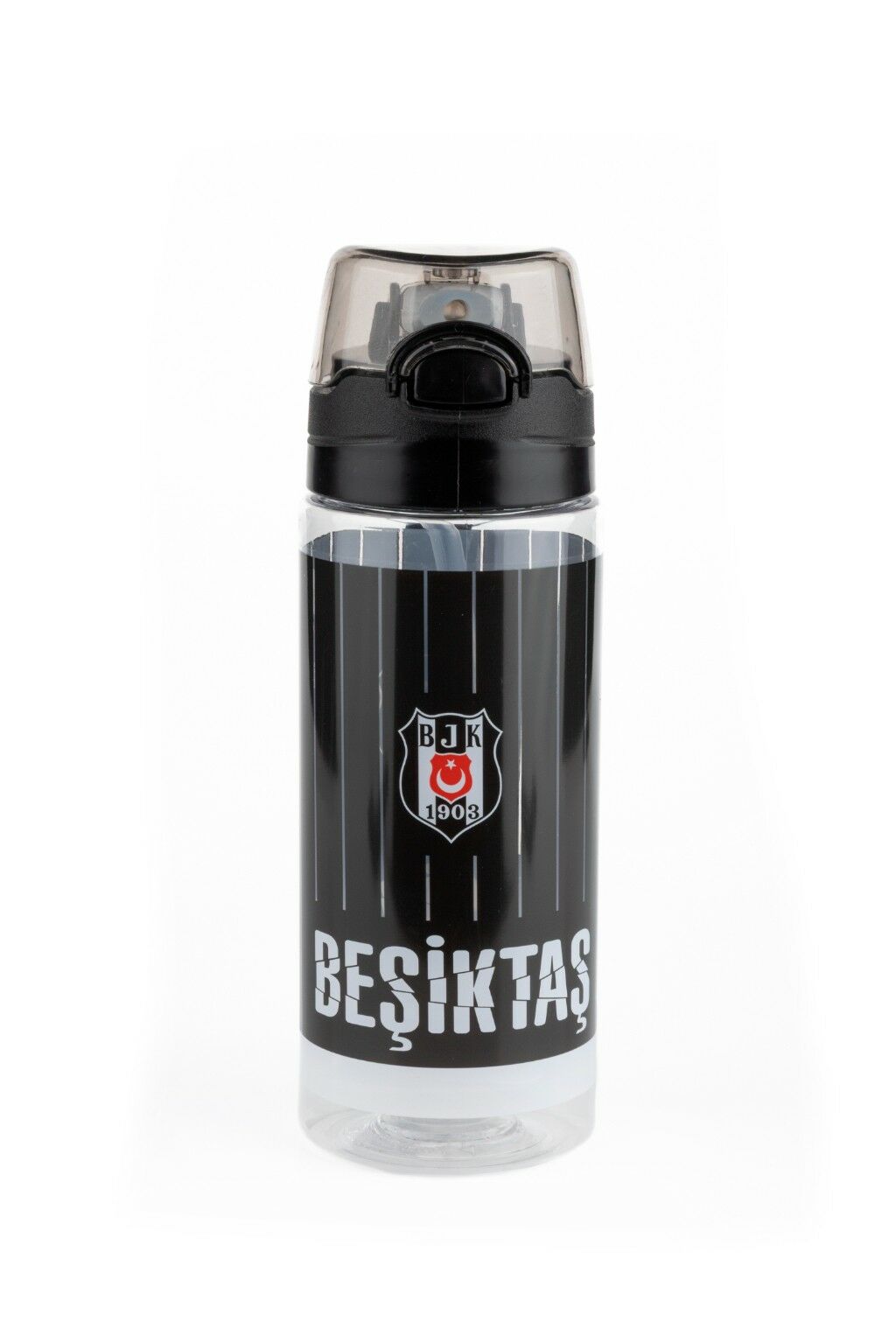 Me Matara Plastik Beşiktaş İnce Çubuk Desenli 500 ML 25371