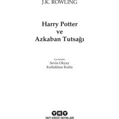 Harry Potter Azkaban Tutsağı 3