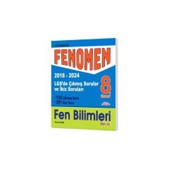 8. Sınıf LGS Fen Bilimleri Çıkmış ve İkiz Sorular (2018-2023) Fenomen Kitap