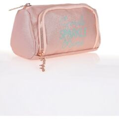 Kaukko Sparkle Plump Kalem Çantası (somon)k2306