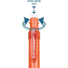 Serve Versatil Kalem Deep 0.7 MM Kiremit SV-DEEP-07-KRMT