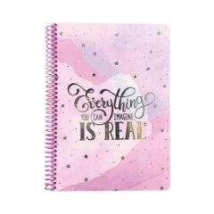 17x24 Varak Baskılı Bristol Kapak 120yp.Krl.Defter