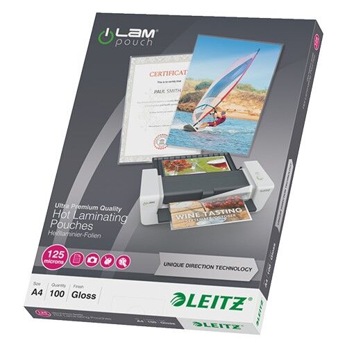 Leıtz Laminasyon Poşeti A-4 125 Mic. 100 Lü