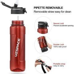 Vagon Uzspace 6057  Trıtan / Pipetli  Kırmızı