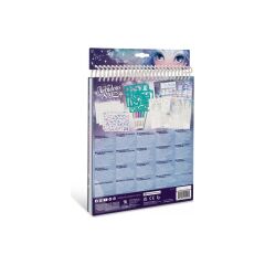 Taros Nebulous Stars Creative Sketchbook - Iceana - Geometric Crystal Pages