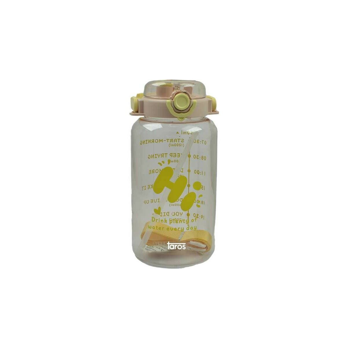 Taros Quokka Lıfemotto Şeffaf Matara 1650 Ml