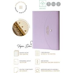 Mekanizmalı Defter A6+, Ivory 80 Gram, 96 Yaprak,