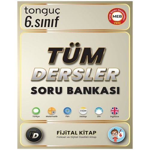 Tonguç Akademi 6. Sınıf Tüm Dersler Soru Bankası