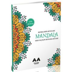 Mandala Her Yaş İçin Boyama Kitabı