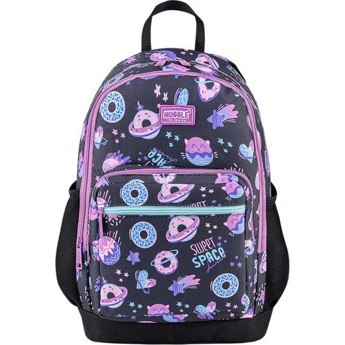 010 Şahin - Mu0228 Muggle Mu-0228 Ot-Sweet Space Siyah Okul Çantası