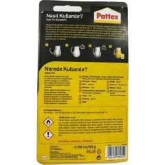 Pattex Kontakt Yapıştırıcı Metal Plas. Cam