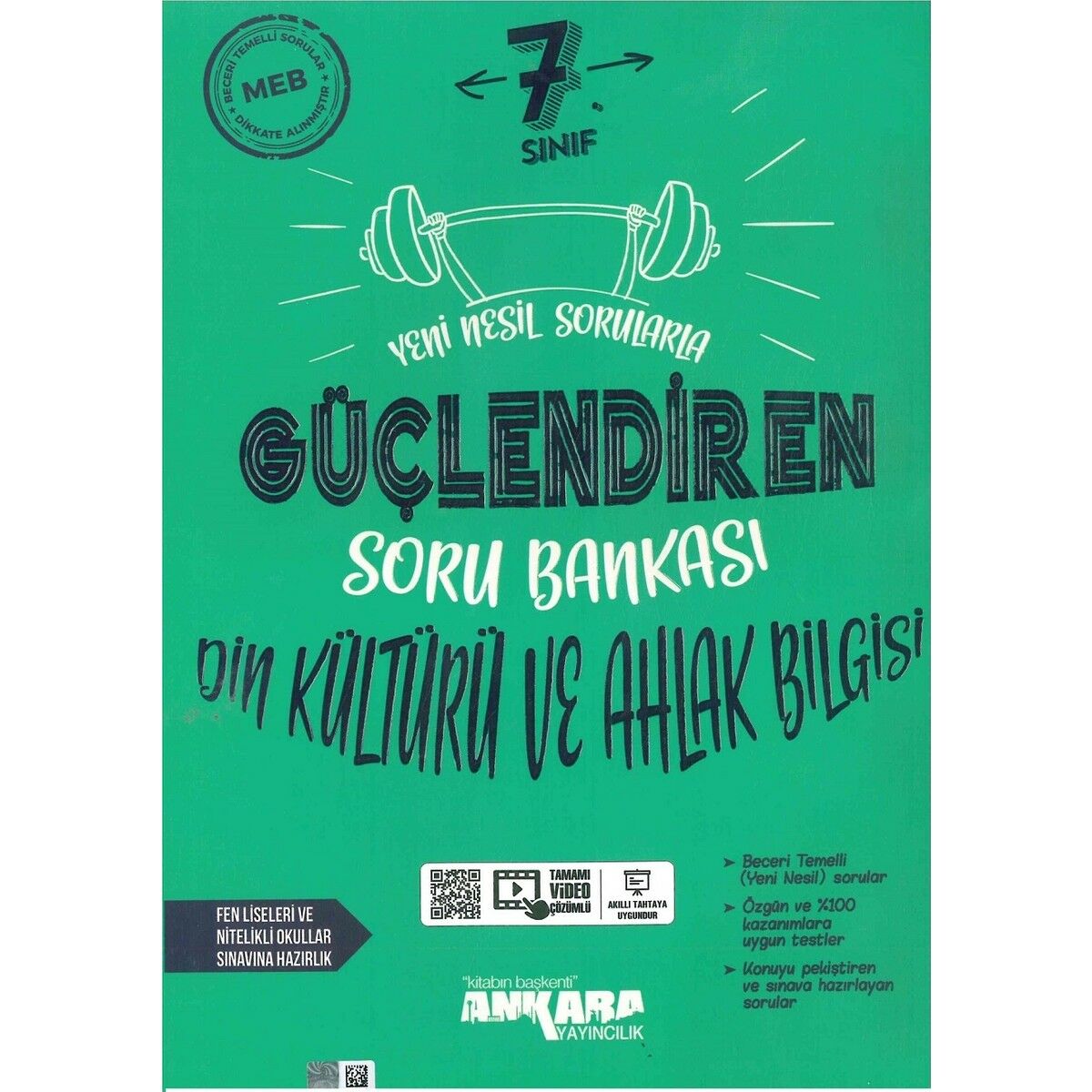 Ankara Yayıncılık 7.Sınıf Din Kültürü Kültürü ve Ahlak Bilgisi Güçlendiren Soru Bankası